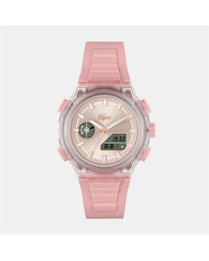 Lacoste Watches Lc33 Silicone Strap Watch - Pink