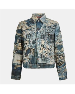 Acne Studios Trompe-Loeil Denim Jacket - Blue