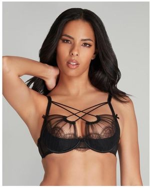Agent Provocateur Halley Plunge Underwired Bra - Black