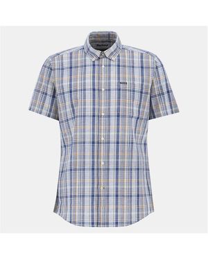 Barbour B.Li Elton Ss Shirt - Blue
