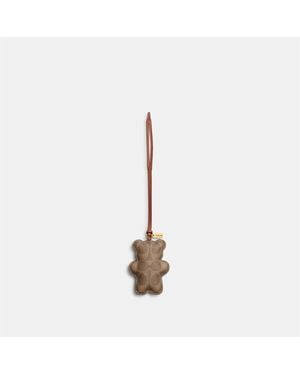 COACH Puffy Charm Keyring - Metallic