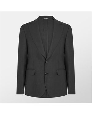 Dolce & Gabbana Lightweight Linen Blazer - Black