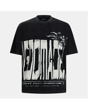 DENIM TEARS Ss24 Kiss My Grits Tee in Black for Men | Lyst UK