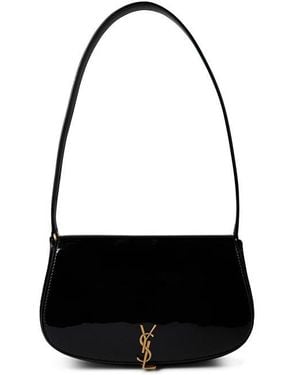 Saint Laurent Saint Ptnt Demi Hobo - Black