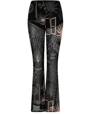 Never Fully Dressed Palm Trousers - Blue