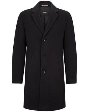 BOSS H Hyde C Trench Coat - Black