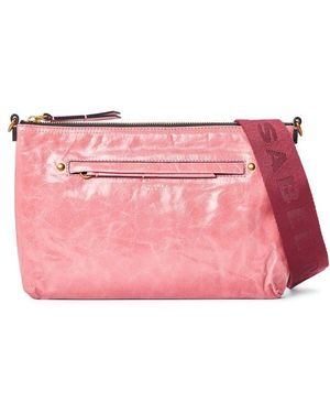 Isabel Marant Nessah Cross Body Bag - Pink