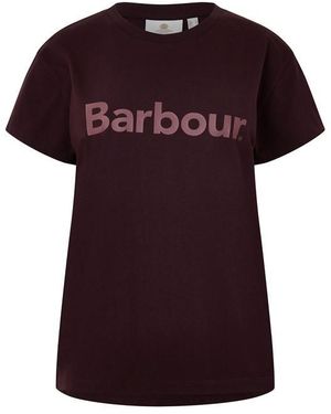 Barbour Hartland T-Shirt - Red
