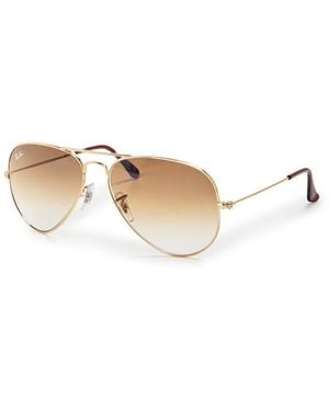 Ray-Ban Aviator Sunglasses - Natural