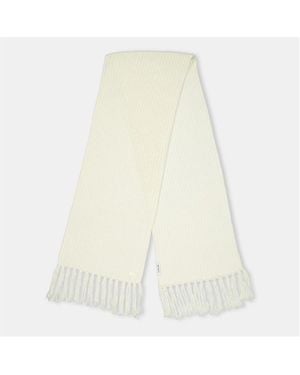 Lacoste Midweight Scarf - White