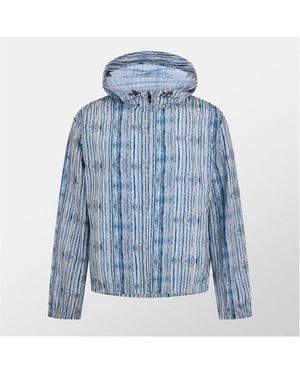 Pal Zileri Zipped Hooded Softshell Jacket - Blue