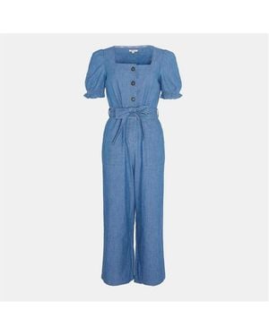 Barbour Berkley Denim Jumpsuit - Blue