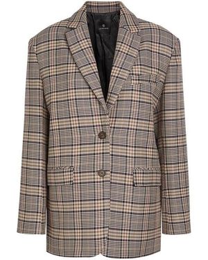 Anine Bing Quinn Blazer - Grey