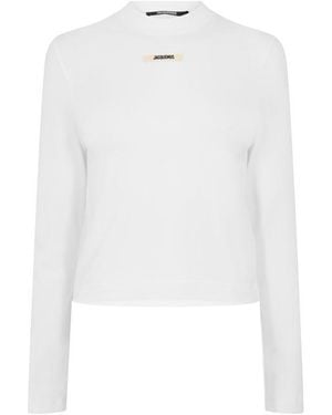 Jacquemus Gros Grain T-Shirt - White
