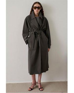 Soeur Trench Coat - Brown