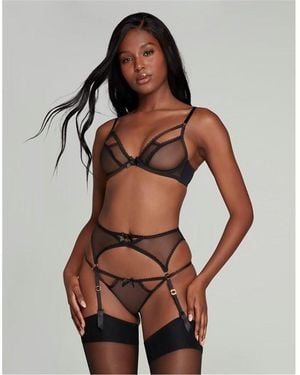 Agent Provocateur Fia Suspender - Brown
