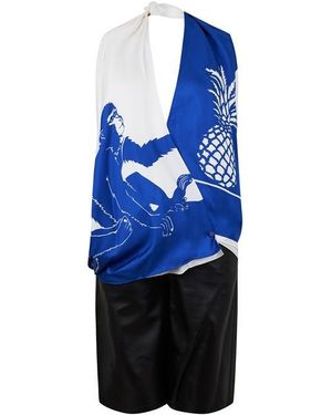 Bottega Veneta Top And Short Sets - Blue