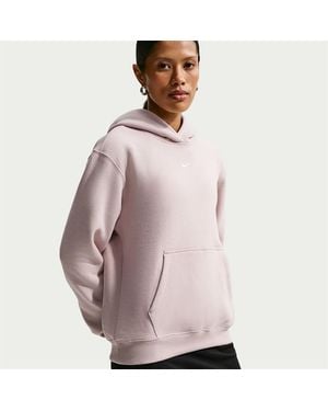 Nike Sportswear Phoenix Fleece Pullover Hoodie - Brown