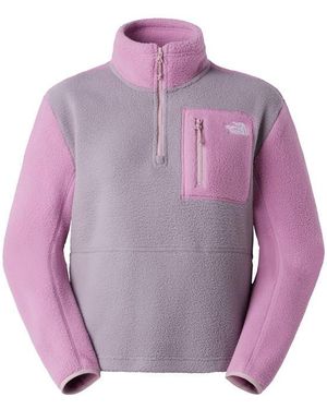 The North Face Yumiori Quarter Zip Top - Purple