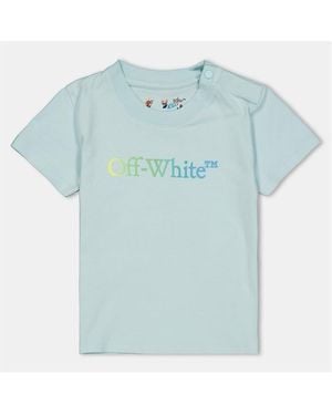 Off-White c/o Virgil Abloh Off Tee - Blue