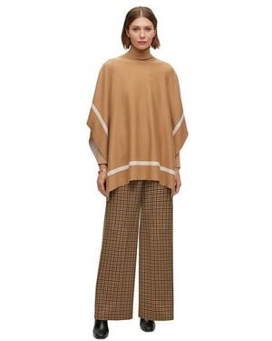 BOSS Lia Poncho - Brown