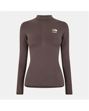 Skims Refina Long Sleeve Top - Brown