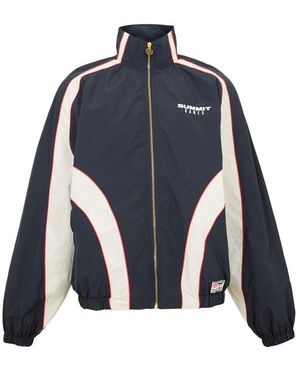 SUMMER GAMES Contrast Trk Top Tracksuit Top - Grey