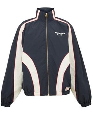 SUMMER GAMES Contrast Trk Top Tracksuit Top - Grey