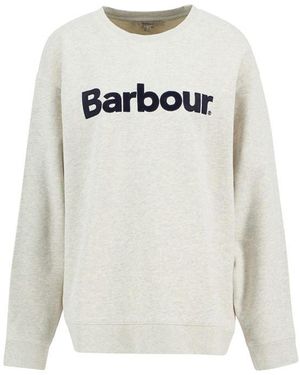 Barbour Hartland Sweatshirt - White