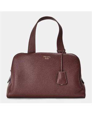Prada Bowling Bag - Purple