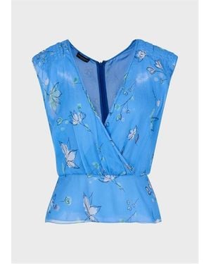 Emporio Armani Top - Blue