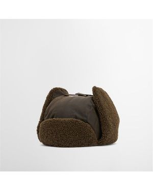 Barbour Morar Wax Trapper Hat - Brown