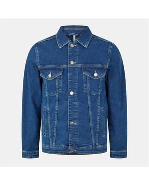 Ted Baker Denm Trckr Jkt - Blue