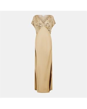 Never Fully Dressed Elodie Long Maxi Dress - Blue