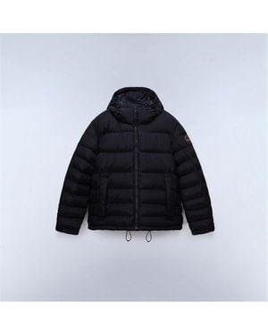 Napapijri Napa A Terez Cropped Insulated Short Puffer Jacket - Black