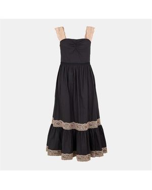 Gucci Long Maxi Dress - Black