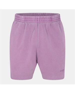 Represent Woven Tailored Tracksuit Shorts - Purple