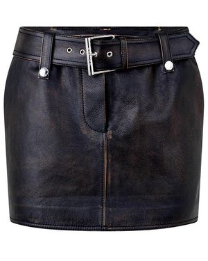 McQueen Tailored Mini Skirt - Black
