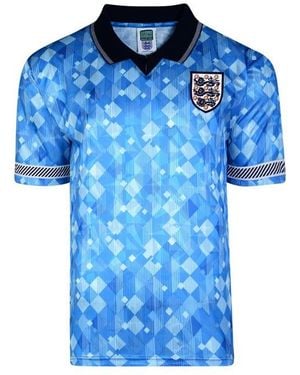 Score Draw England 1990 World Cup Third Shirt - Blue