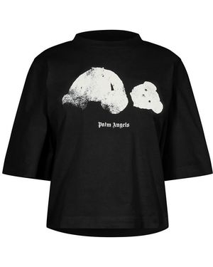 Palm Angels Kil Bear Oversized T-Shirt - Black