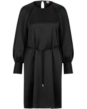 BOSS Desatina Wrap Dress - Black