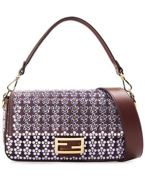 Fendi Baguette Bag - Purple