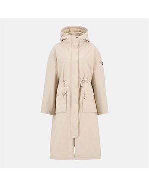 Barbour Gabriella Showerproof Long Sleeve Rain Anorak - Natural
