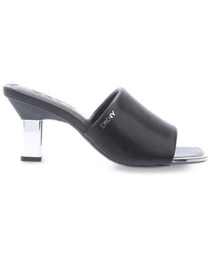 DKNY Kaye Sandal Mules - Grey