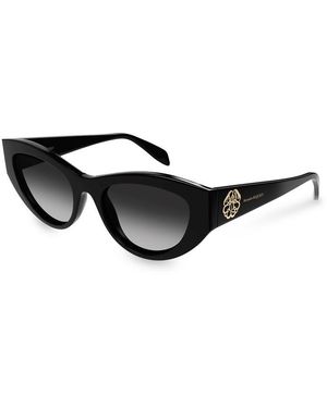 McQueen Cat-Eye Sunglasses - Black
