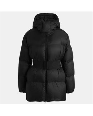 HUGO Falentina Quilted Short Puffer Jacket - Black