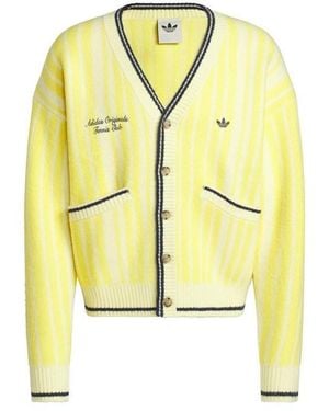 adidas Originals Tennis Cardigan - Yellow