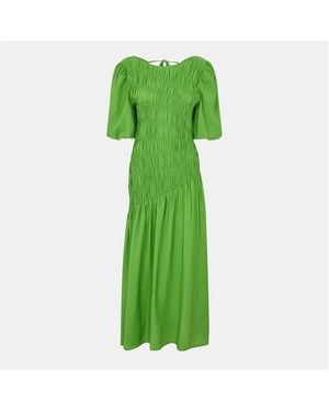 Never Fully Dressed Nara Long Maxi Dress - Green