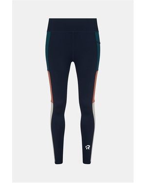 Red Run Sculpted Leggings - Blue