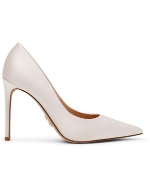Steve Madden Thrive 100H Stiletto Court Shoes - White